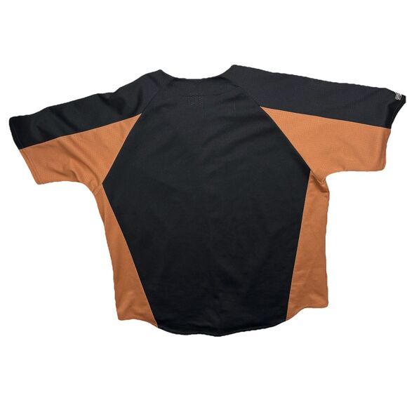 Vintage Majestic San Francisco Giants Jersey 2XL Made USA Black Orange MLB SF - Picture 9 of 12